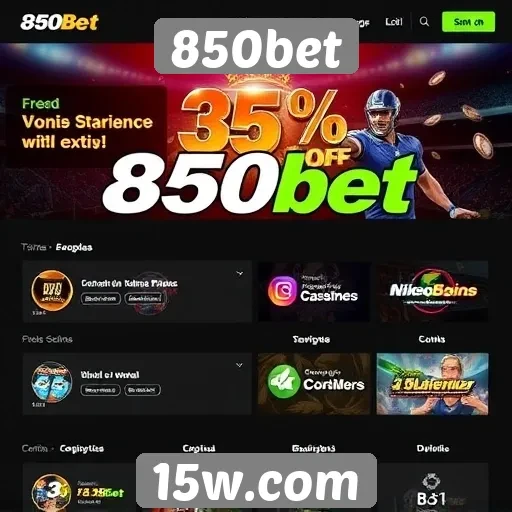Promoções e bônus atrativos na 850bet